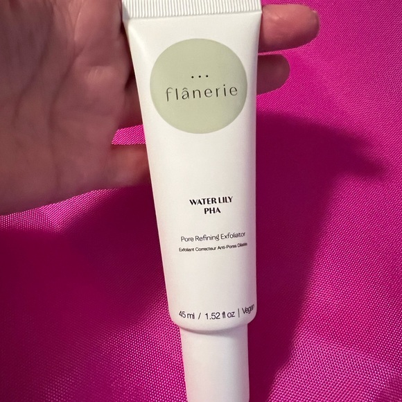 🌟BRAND NEW🌟 FLANERIE Water Lily PHA Pore Refining Exfoliator 🌟FULL SIZE🌟 - Picture 4 of 9